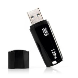 Goodram USB flash disk, USB 3.0, 128GB, UMM3, czarny, UMM3-1280K0R11, USB A, z osłoną