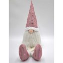 Skrzat dekoracyjny Shiny Santa różowy 23 + 14 cm