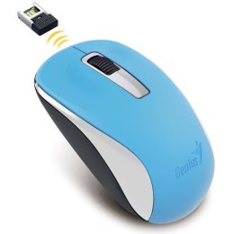 Genius Mysz NX-7005, 1200DPI, 2.4 [GHz], optyczna, 3kl., bezprzewodowa USB, niebieska, AA