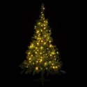 Sztuczna świąteczna choinka - 1,5 m, ciemnozielona