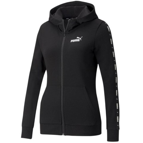 Bluza damska Puma Power Tape Full-Zip Hoodie TR czarna 847119 01