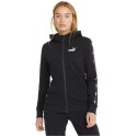 Bluza damska Puma Power Tape Full-Zip Hoodie TR czarna 847119 01