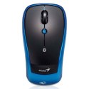 Genius Mysz Traveler 9005BT, 1200DPI, bluetooth, optyczna, 4kl., bezprzewodowa, czarno-niebieski, 1 szt AA