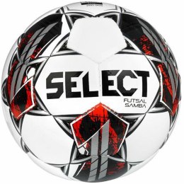 Piłka nożna Select Futsal Samba FIFA Basic v22 biało-czerwono-srebrna 17621