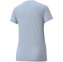 Koszulka damska Puma ESS Logo Tee (s) Arctic Ice błękitna 586775 83