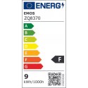 LED żarówka EMOS Lighting GU10, 230V, 8.4W, 806lm, 3000k, ciepła biel, 30000h, Classic MR16 50x57mm