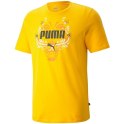 Koszulka męska Puma Advanced Graphic Tee żółta 589273 30