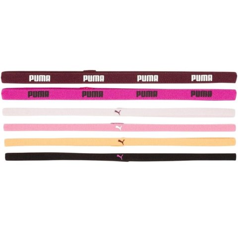 Opaski na głowę Puma AT Sportbands (6pcs) Deep Orchid 53452 19