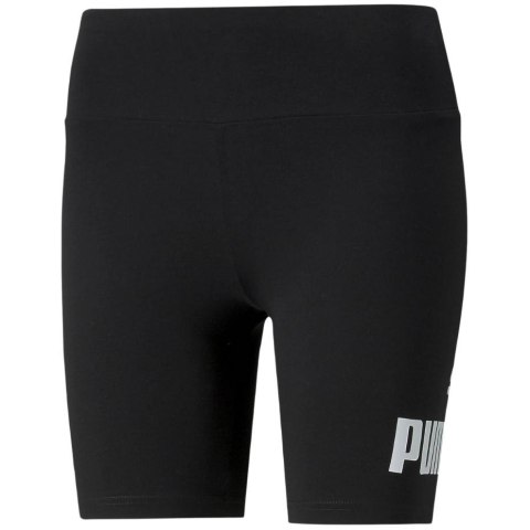 Spodenki damskie Puma ESS 7 Logo czarne 848347 01