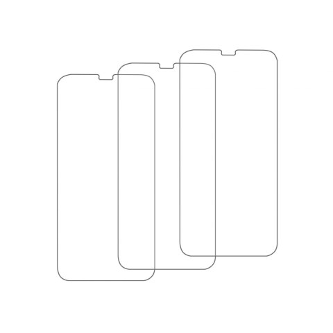 3x Szkło hartowane GC Clarity do telefonu iPhone 11 Pro Max / XS Max