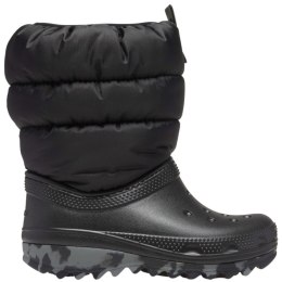 Buty zimowe dla dzieci Crocs Classic neo Puff czarne 207684 001