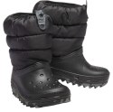 Buty zimowe dla dzieci Crocs Classic neo Puff czarne 207684 001