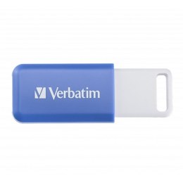 Verbatim USB flash disk, USB 2.0, 64GB, DataBar, niebieski, 49455, do archiwizacji danych