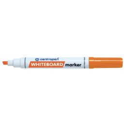 Centropen, whiteboard marker 8569, pomarańczowy, 10szt, 1-4,5mm, na bazie alkoholu, cena za 1 szt