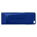 Verbatim USB flash disk, USB 2.0, 32GB, Slider, niebieski, czerwony, 49327, USB A, usb z wysuwanym złączem. 2 szt