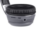 Defender FreeMotion B571, słuchawki z mikrofonem, regulacja głośności, szara, 2.0, 40 mm przetworniki typ micro-USB