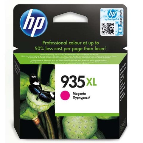 HP oryginalny ink / tusz C2P25AE, HP 935XL, magenta, blistr, 825s, 9,5ml, HP Officejet 6812,6815,Officejet Pro 6230,6830,6835