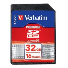 Verbatim Karta pamięci Secure Digital Card Premium U1, 32GB, SDHC, 43963, UHS-I U1 (Class 10)