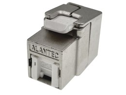 Moduł keystone RJ45 beznarzędziowy STP kat.6A PoE+ ALANTEC Plus - badanie jakości INTERTEK (USA) - PODWYŻSZONE PARAMETRY TRANSMI