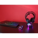 Marvo CM305, RGB zestaw klawiatura + mysz i słuchawki dla graczy, CZ/SK, do gry, membranowa rodzaj przewodowa (USB), czarna