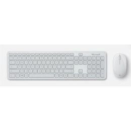 Microsoft desktop Bluetooth, klawiatura i mysz 1000 dpi, AAA, UK, multimedialny, 2.4 [Ghz], bezprzewodowa, biała