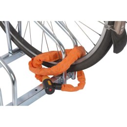 Zapięcie rowerowe łańcuch na zamek dł. 120cm Dunlop - pomarańczowy