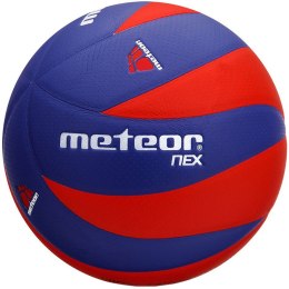 Piłka siatkowa Meteor Nex czerwono-niebieska 10077