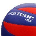 Piłka siatkowa Meteor Nex czerwono-niebieska 10077