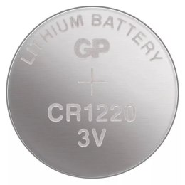 Bateria litowa, CR1220, 3V, GP, blistr, 5-pack