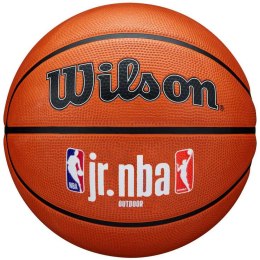 Piłka do kosza Wilson JR NBA Logo Auth Outdoor pomarańczowa WZ3011801XB5