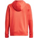 Bluza damska Under Armour Rival Fleece HB Hoodie pomarańczowa 1356317 877