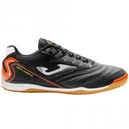Buty piłkarskie Joma Maxima 2301 Indoor czarno-pomarańczowe MAXS2301IN