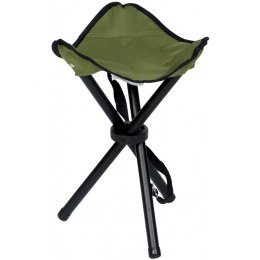 Krzesło wędkarskie turystyczne taboret składany zielone 29x29x35cm