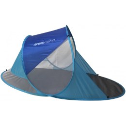 Namiot parawan plażowy samorozkładający 190x120x90/70 cm niebieski pop-up