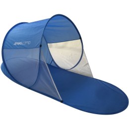 Namiot parawan plażowy samorozkładający 190x80x90/70cm niebieski