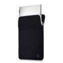Sleeve na notebook 14", Protective reversible, srebrny / czarny, neopren, HP