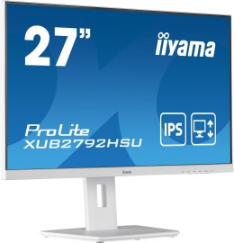 Monitor LED IIYAMA XUB2792HSU-W5 27 cali Pivot Ultra Slim Biały IIYAMA