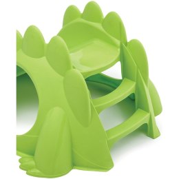 Zjeżdżalnia ślizgawka ogrodowa plastikowa dla dzieci 115x91,5x68 cm Dino