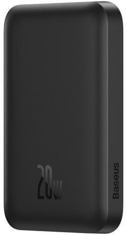 Baseus Magnetic Mini | Power Bank 6000mAh 20W z ładowaniem bezprzewodowym MagSafe BLACK BASEUS