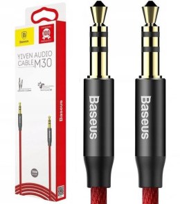 Kabel audio Baseus Yiven M30 | Kabel audio AUX pozłacany mini Jack 3.5mm - mini Jack 3.5mm 1.5M BASEUS