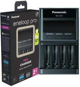 Ładowarka akumulatorków Ni-MH Panasonic Eneloop BQ-CC65 EKO PANASONIC