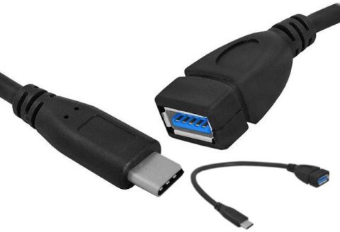 Przejściówka Adapter gniazdo USB-C na USB-A LTC