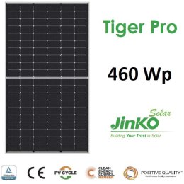 Moduł panel PV czarna rama 460W Jinko JKM460M-60HL4-V 1903x1134x30mm JINKO SOLAR