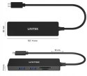 Unitek Hub USB-C 3 x USB 3.1 Gen 1 SD microSD UNITEK