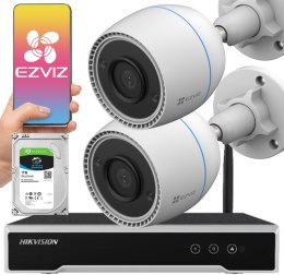 Zestaw monitoringu bezprzewodowego 2 kamery tubowe FullHD WiFi EZVIZ EZVIZ