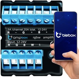 BLEBOX ampbox - CZTEROKANAŁOWY WZMACNIACZ LED BLEBOX