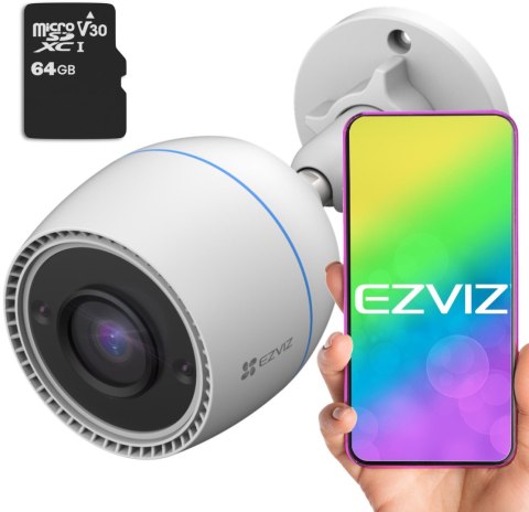 KAMERA IP WIFI EZVIZ C3T + KARTA 64GB EZVIZ