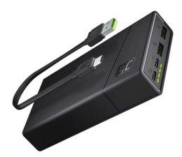 Power Bank Green Cell GC PowerPlay20 20000mAh z szybkim ładowaniem 2x USB Ultra Charge oraz 2x USB-C Power Delivery 18W GREEN CE GREEN CELL