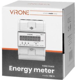 Wskaźnik zużycia energii 3 fazowy Virone EM-3 VIRONE