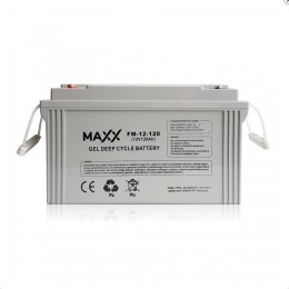 Akumulator żelowy, Maxx DEEP CYCLE 12-FM-120, 120Ah MAXX